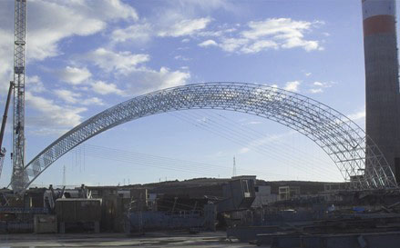 北海大型网架结构